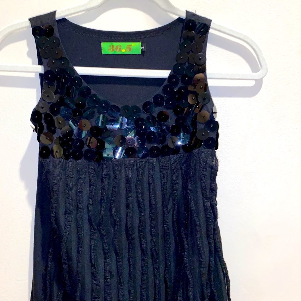 NEW Sequenced Black Dress